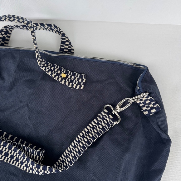 Todd Snyder Guanbana Guanabana Weekend Bag in Navy - Picture 4 of 8